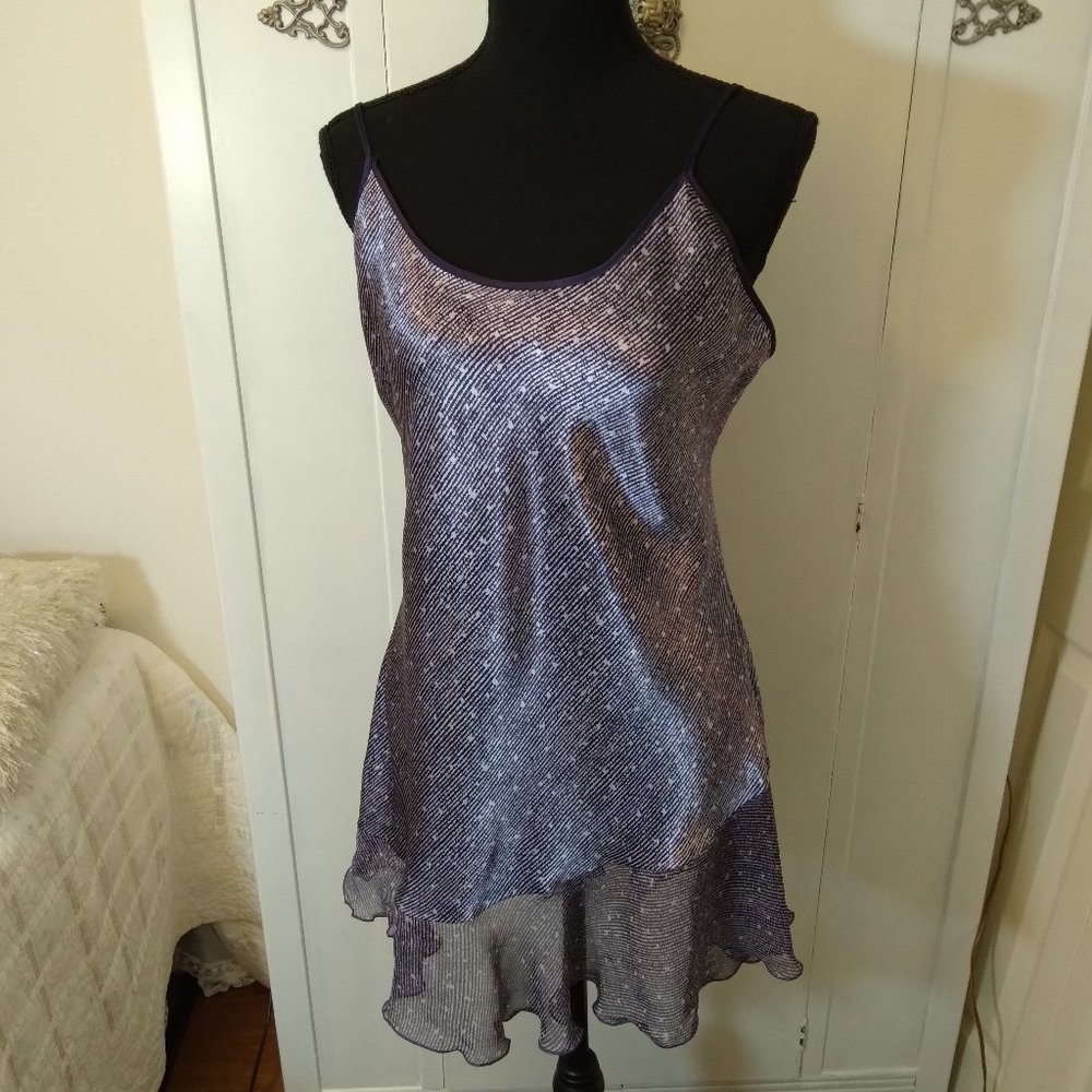 Jones New York Purple & Gray Nightgown